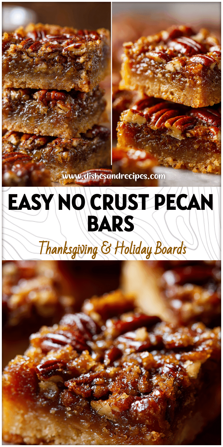 Pecan Pie Bars – Easy No Crust Dessert Twist